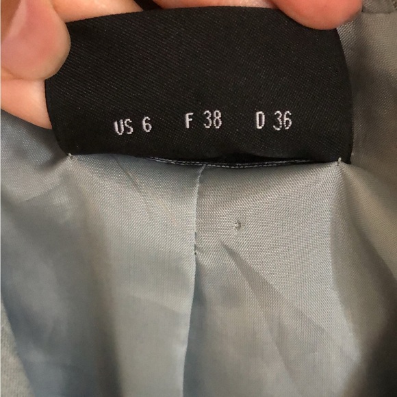 AKRIS Black Label 100% Wool Blazer Jacket US 6 - Picture 8 of 8